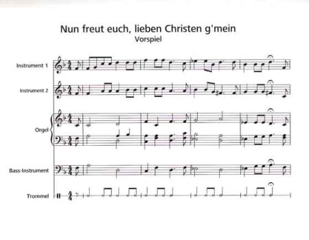 Preview: Nun freut euch lieben Christen gmein